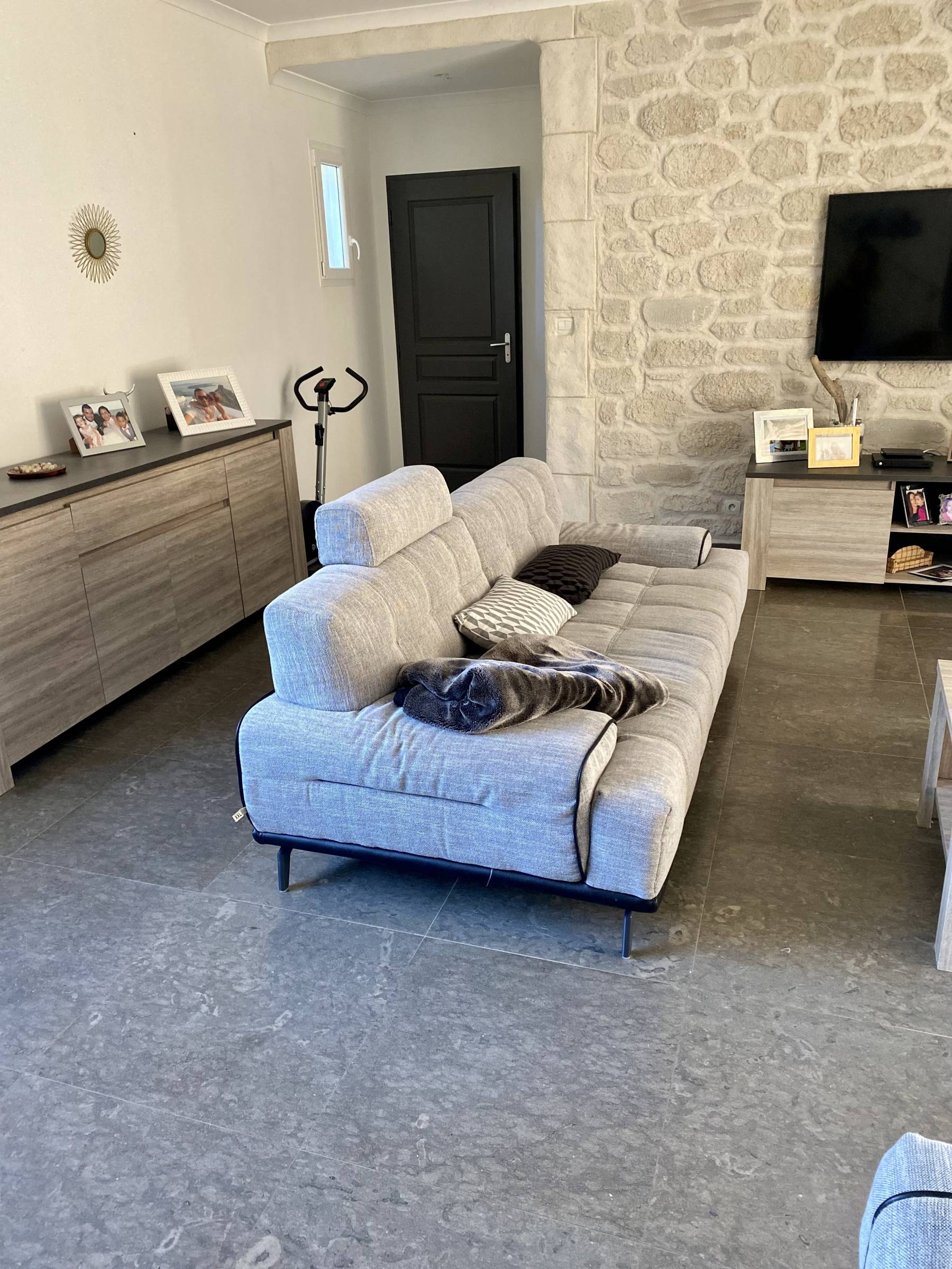 DALLAGES INTERIEURS CASTELLA GRISE ADOUCIE