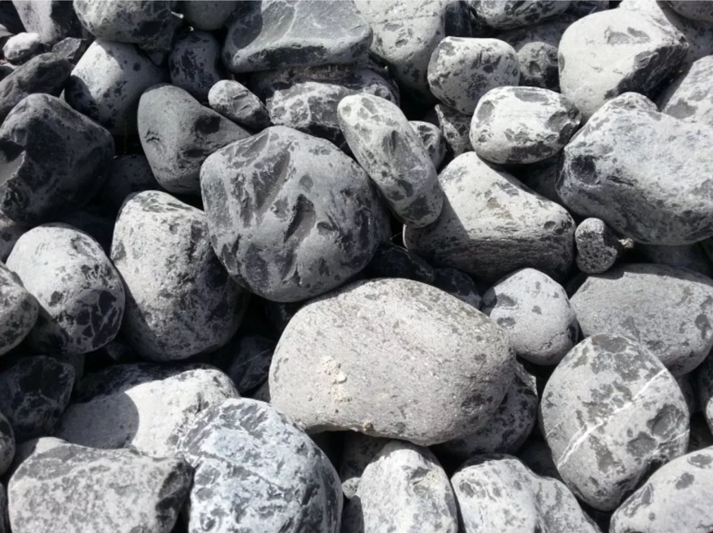 GALETS MARBRE BLACK AND WHITE 